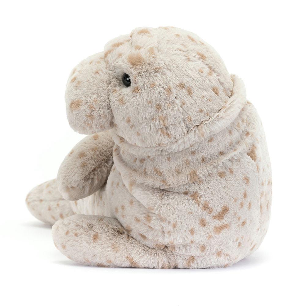 Océano Jellycat Magnus Manatee 19cm x 34cm x 13cm Gris  Costa Rica |  24067-LQDP